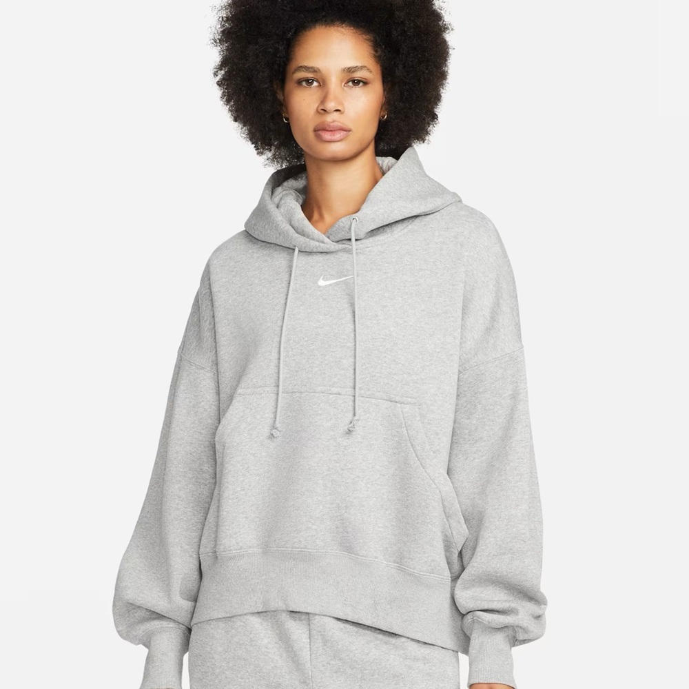 Nike Women's Cowl Neck Gray Sweater